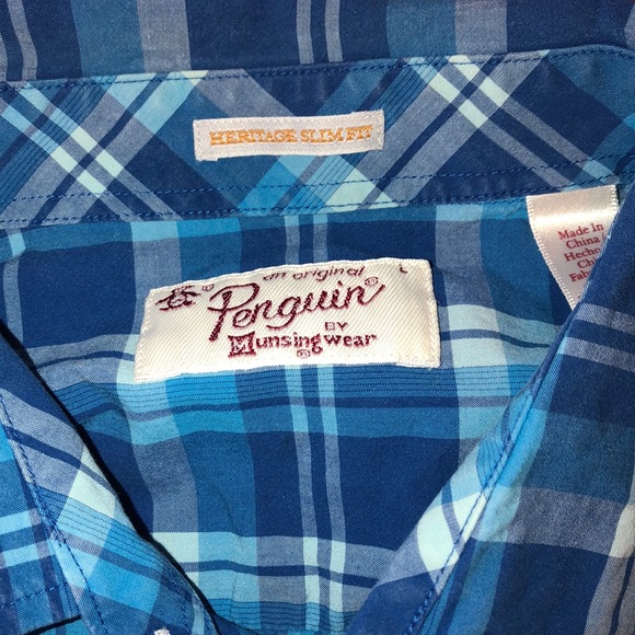 ‼️ Original Penguin slim fit s/s button down - Picture 3 of 3